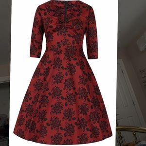 Lady V London NWT Maria dress Sz UK 18/ US 14/16